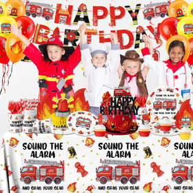 Suzkoqo firetruck hanging swirls brighten the venue with dynamic color.