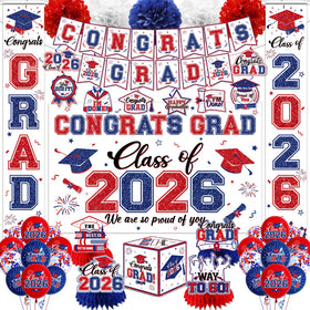 Suzkoqo 2026 graduation banner for festive photos and celebration