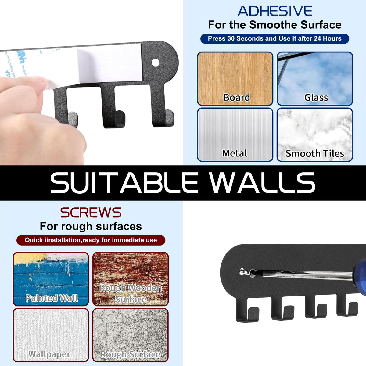 Suzurana entryway organizer helps store hats, umbrellas, and keys in one place.