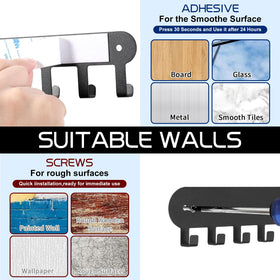 Suzurana entryway organizer helps store hats, umbrellas, and keys in one place.