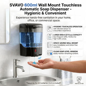 SVAVO wall-mount installation view
