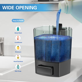 SVAVO clear refill tank shows soap level for easy top-ups