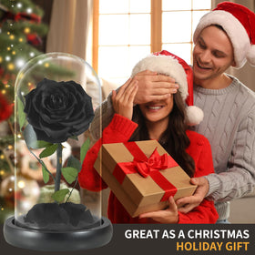 SW Rose in dome gift for Mother's Day, elegant keepsake