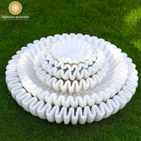 Swadeshi Blessings Wedding Gift Urli elegant keepsake centerpiece.