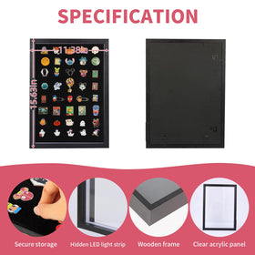 Swakuszy light-up case reveals pin details with even illumination
