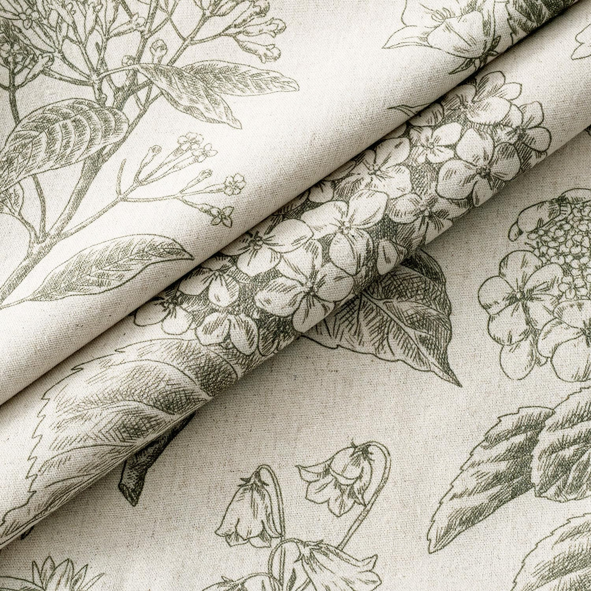 SWANCOCO hydrangea green pillow cover adds boho charm to living spaces.