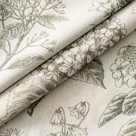 SWANCOCO hydrangea green pillow cover adds boho charm to living spaces.