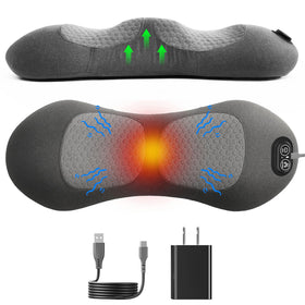 Swancode Triple Fusion Back Massager stretching feature delivers targeted lumbar relief at work.