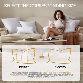 Swandream breathable hollow feather quills promote airflow for all-season comfort.