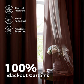 Swandream blackout fabric closeup highlighting privacy and darkness when needed