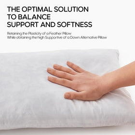 Swandream 12x20 pillow insert snug-fit to keep covers neat