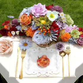 SwanMoon wreath flower kit for seasonal decor and arches