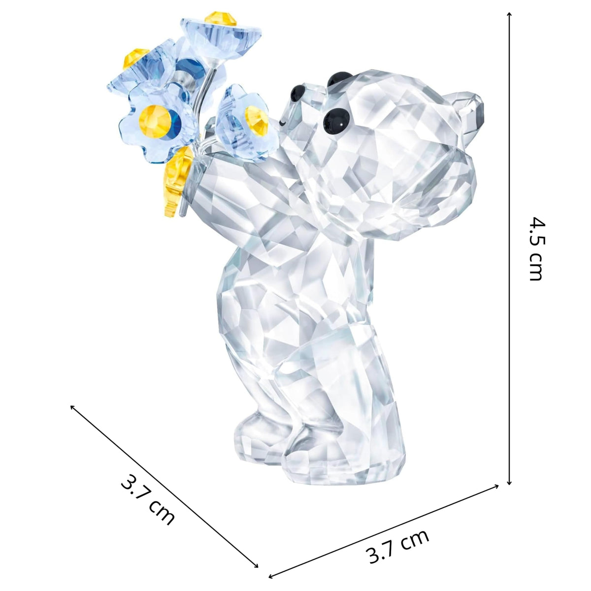 Swarovski Kris Bear gift box presentation makes a thoughtful keepsake for loved ones.