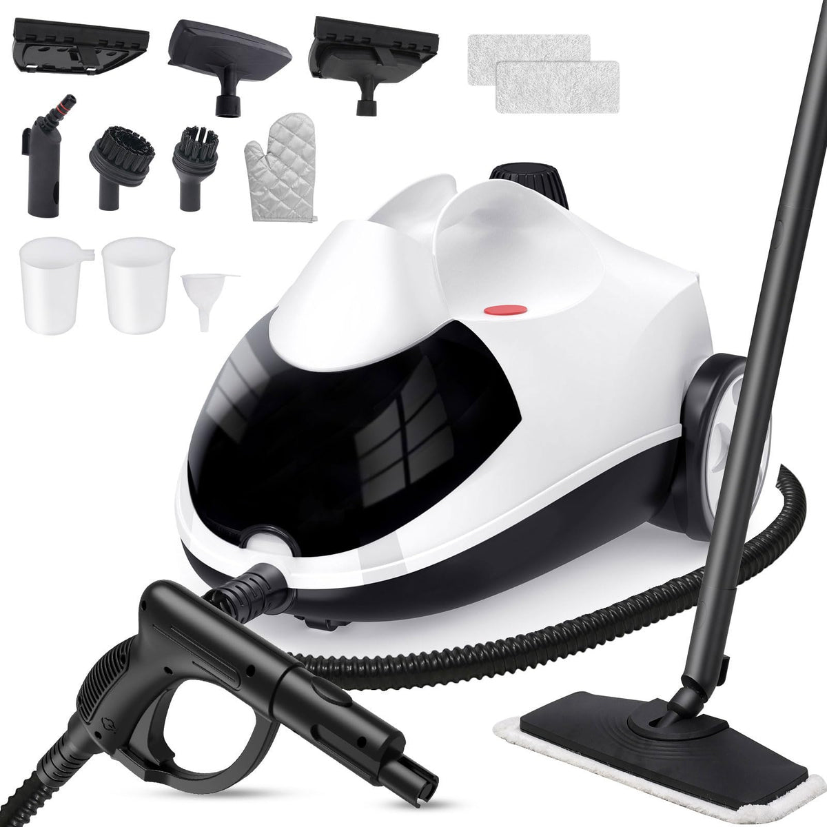 Sweepcent Steam Cleaner high-output steam for chemical-free cleaning on tough surfaces.