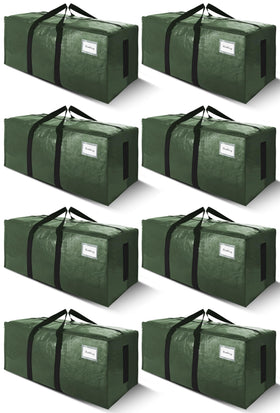 Sweet Dolphin 8-pack bags seen from outside, offering massive storage for moving and dorms.