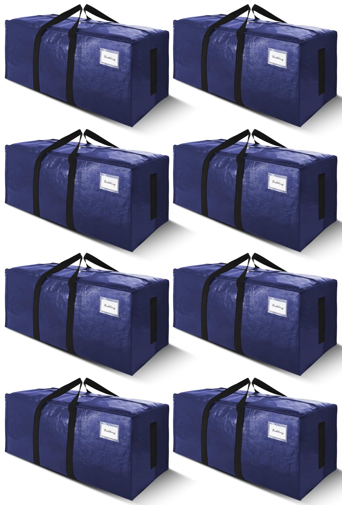 Sweet Dolphin eight-pack bags with wrap-around handles for easy moving.