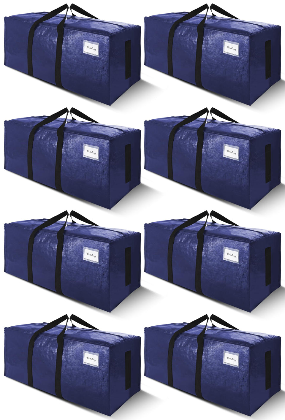 Sweet Dolphin eight-pack bags with wrap-around handles for easy moving.