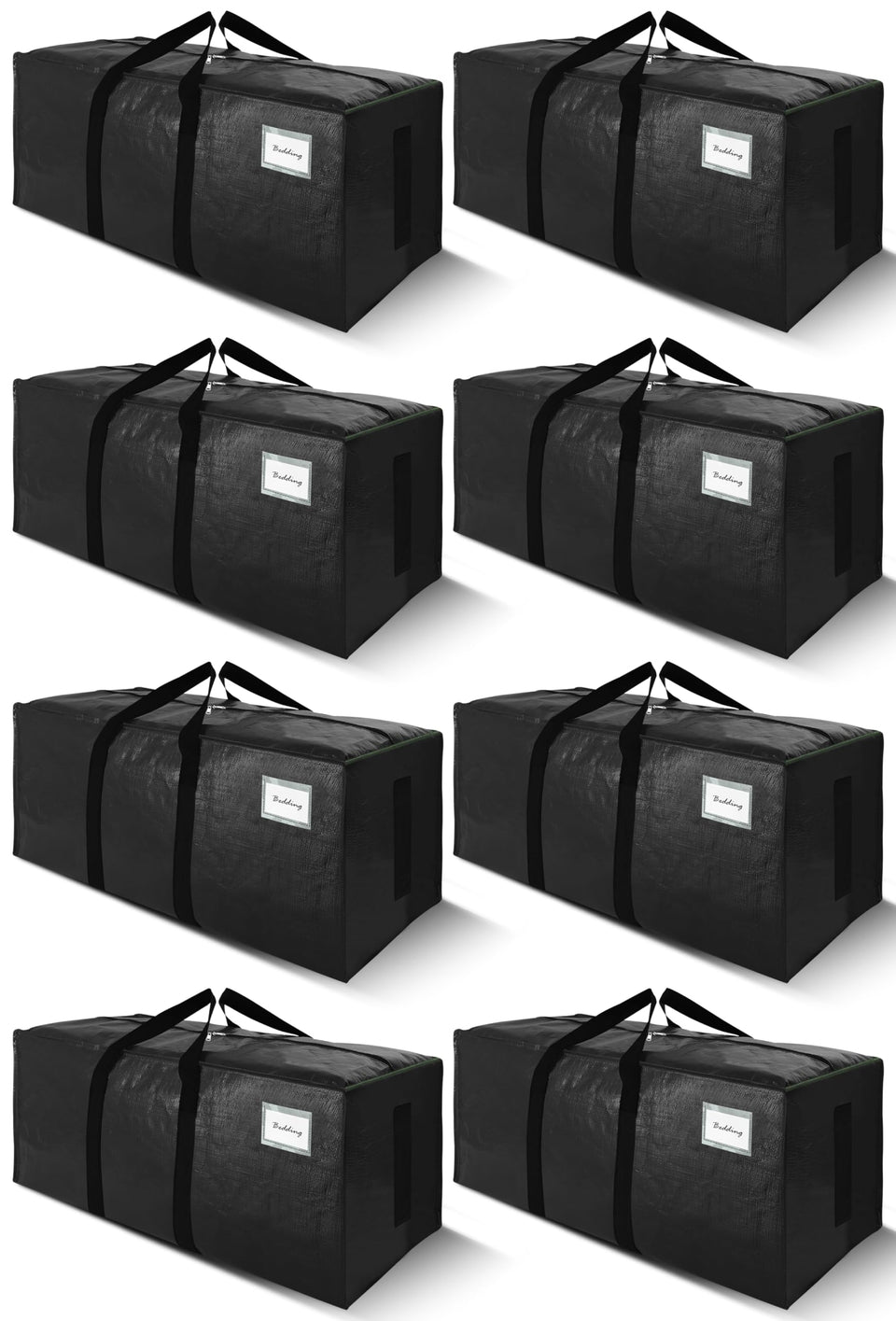 Sweet Dolphin 8-pack bags with wrap-around handles for easy moving.