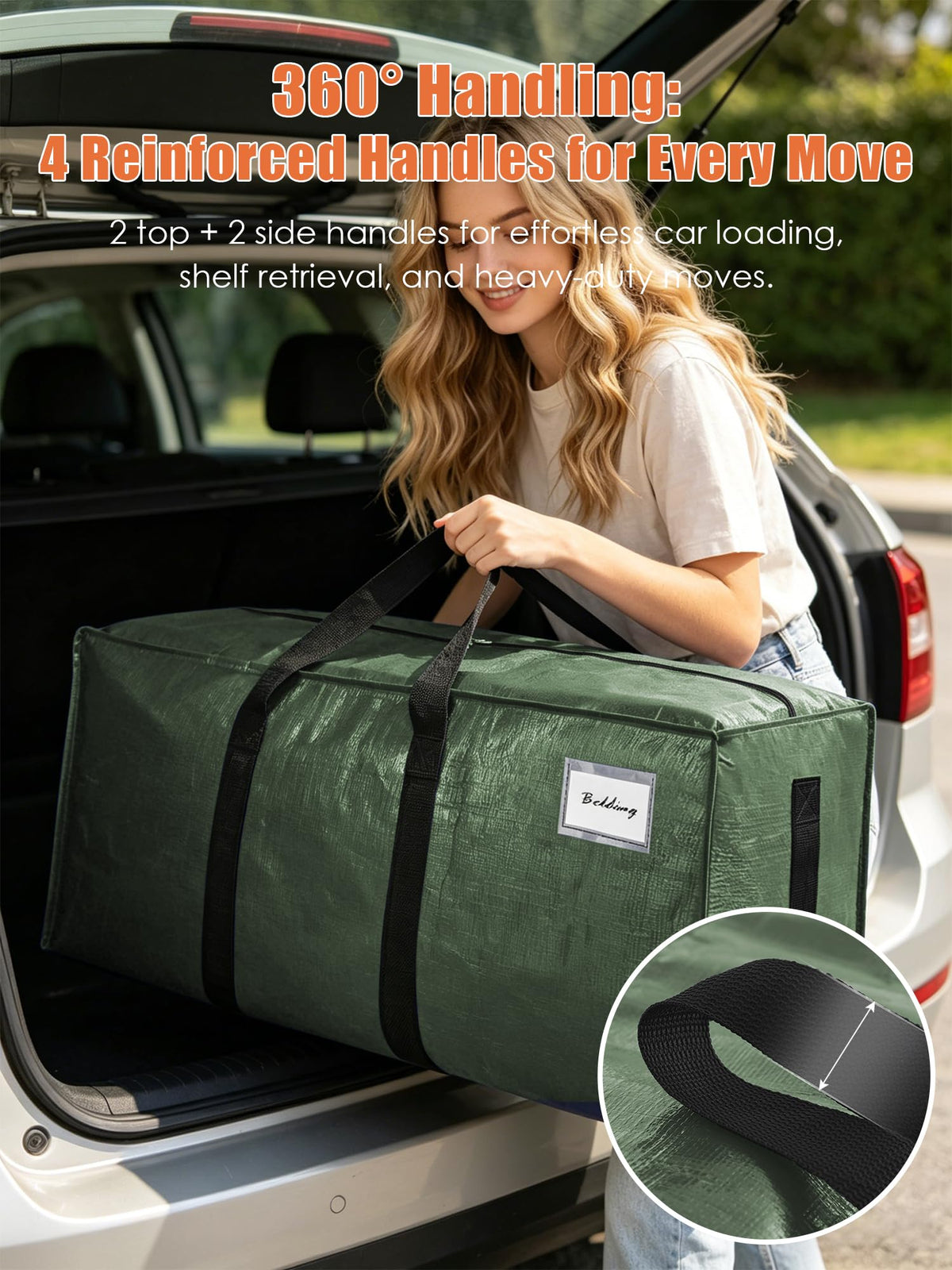 Sweet Dolphin bags feature reinforced zippers and stitching for durability.