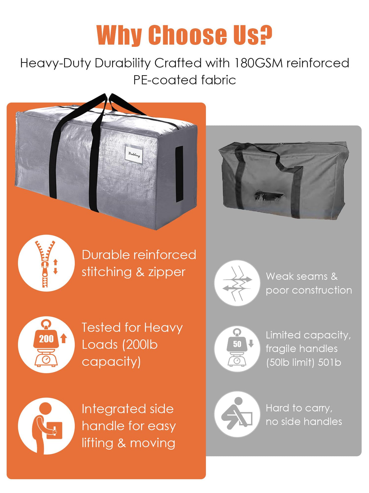 Sweet Dolphin foldable storage totes serve as trunk organizers for cars.