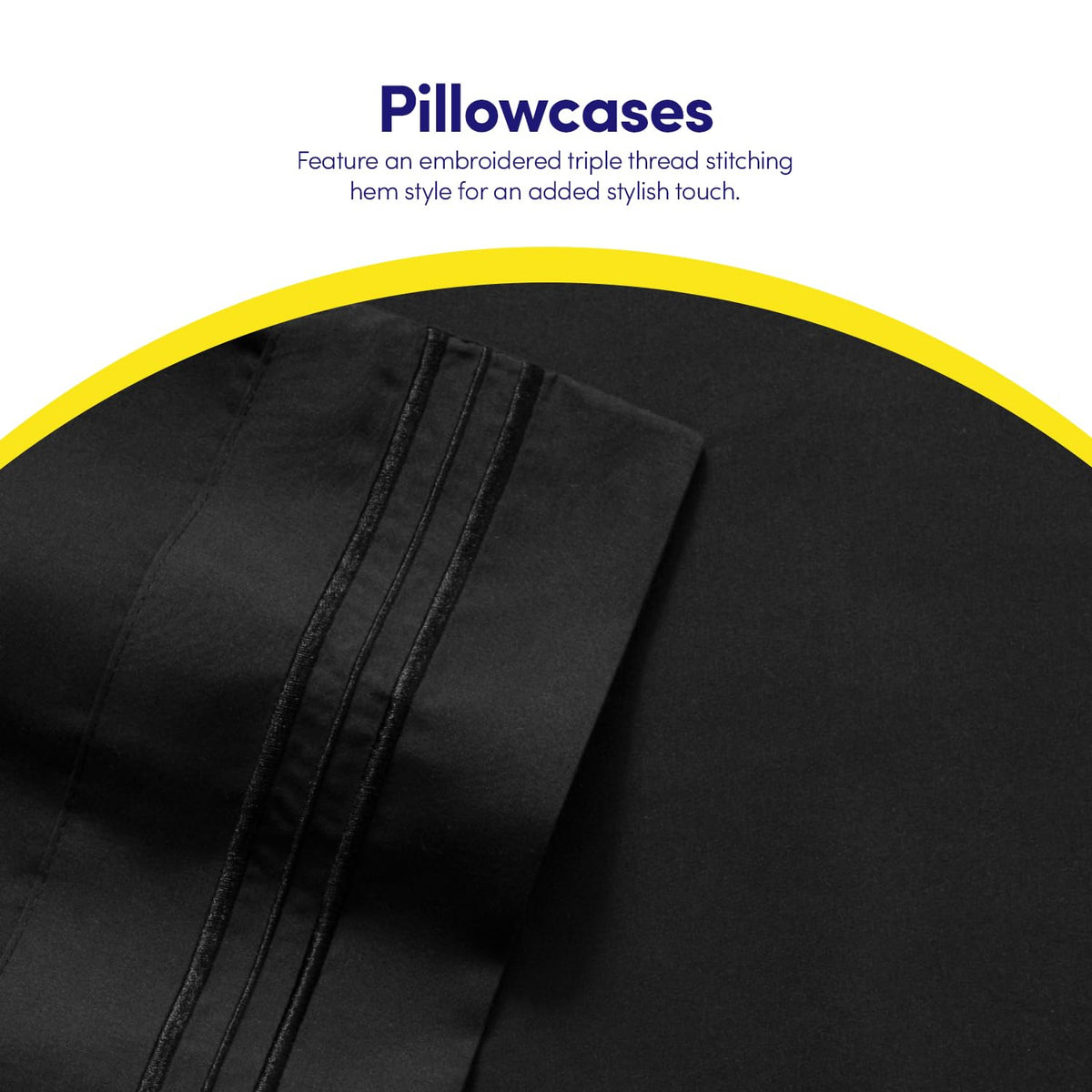 Sweet Home Collection breathable microfiber keeps you cool and comfortable.