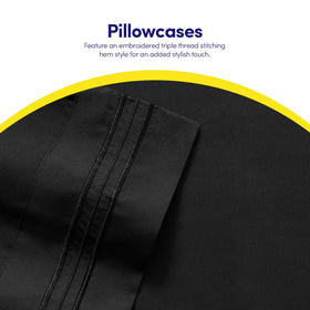 Sweet Home Collection breathable microfiber keeps you cool and comfortable.