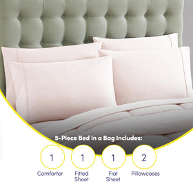 All-season bedding from Sweet Home Collection offering soft, wrinkle-resistant comfort