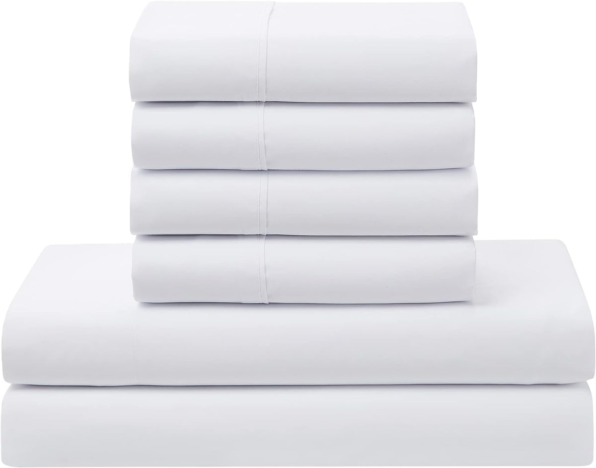 Sweet Home Collection all-season bedding offers soft warmth and breathable comfort.
