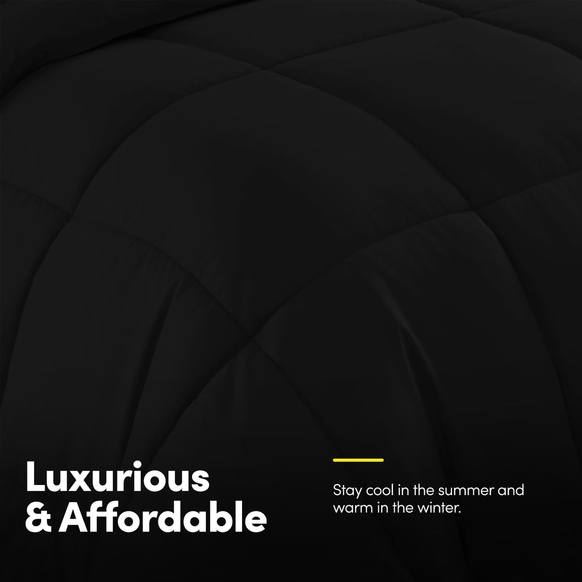 Easy care and fade-resistant sheets designed for durable, long-lasting use.