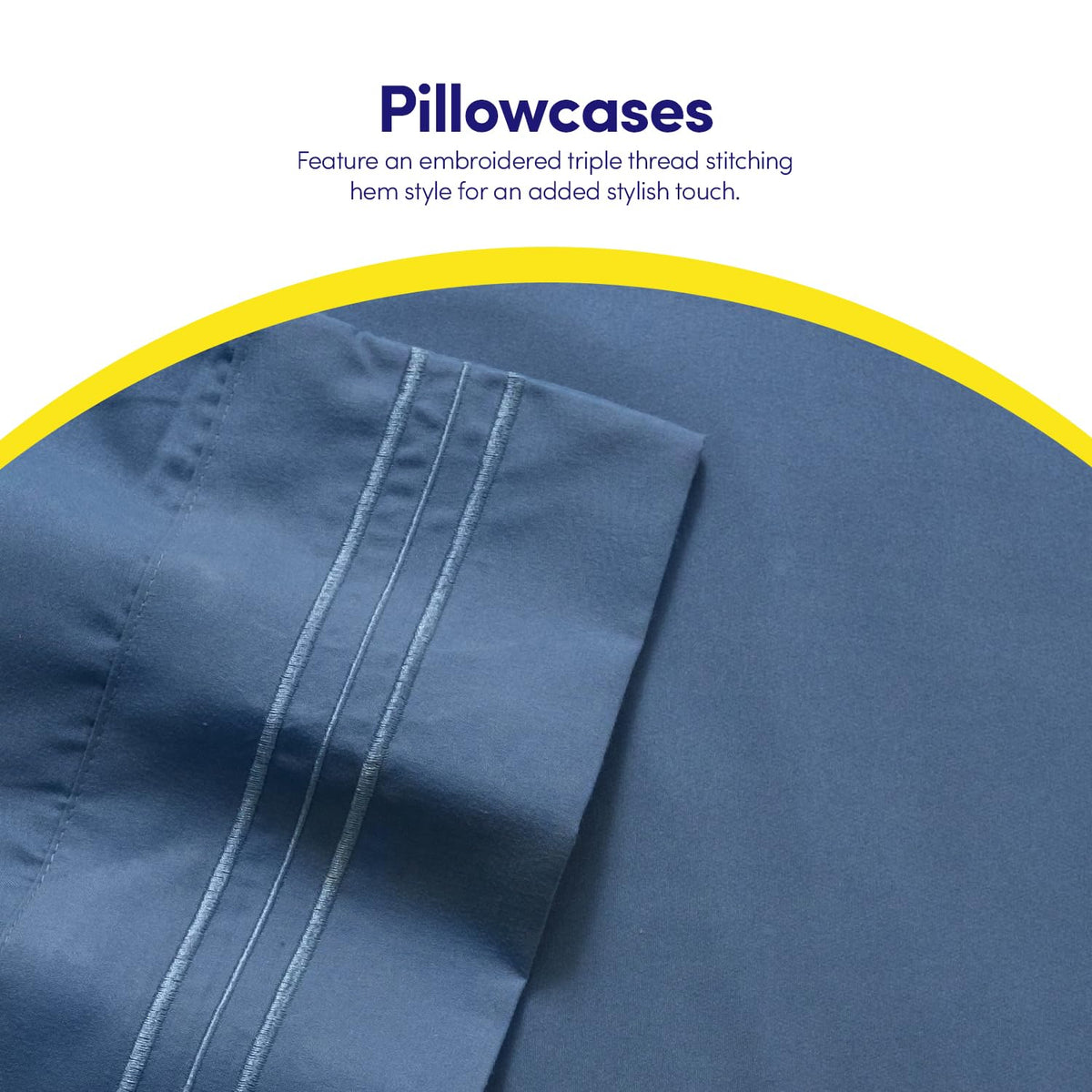 Sweet Home Collection sheets are machine washable and quick-drying