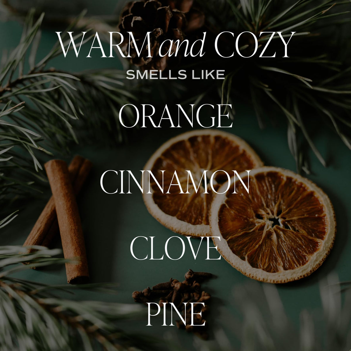 Sweet Water Decor amber jar with black lid delivers a stylish holiday-ready centerpiece fragrance.