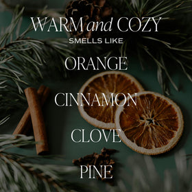 Sweet Water Decor amber jar with black lid delivers a stylish holiday-ready centerpiece fragrance.
