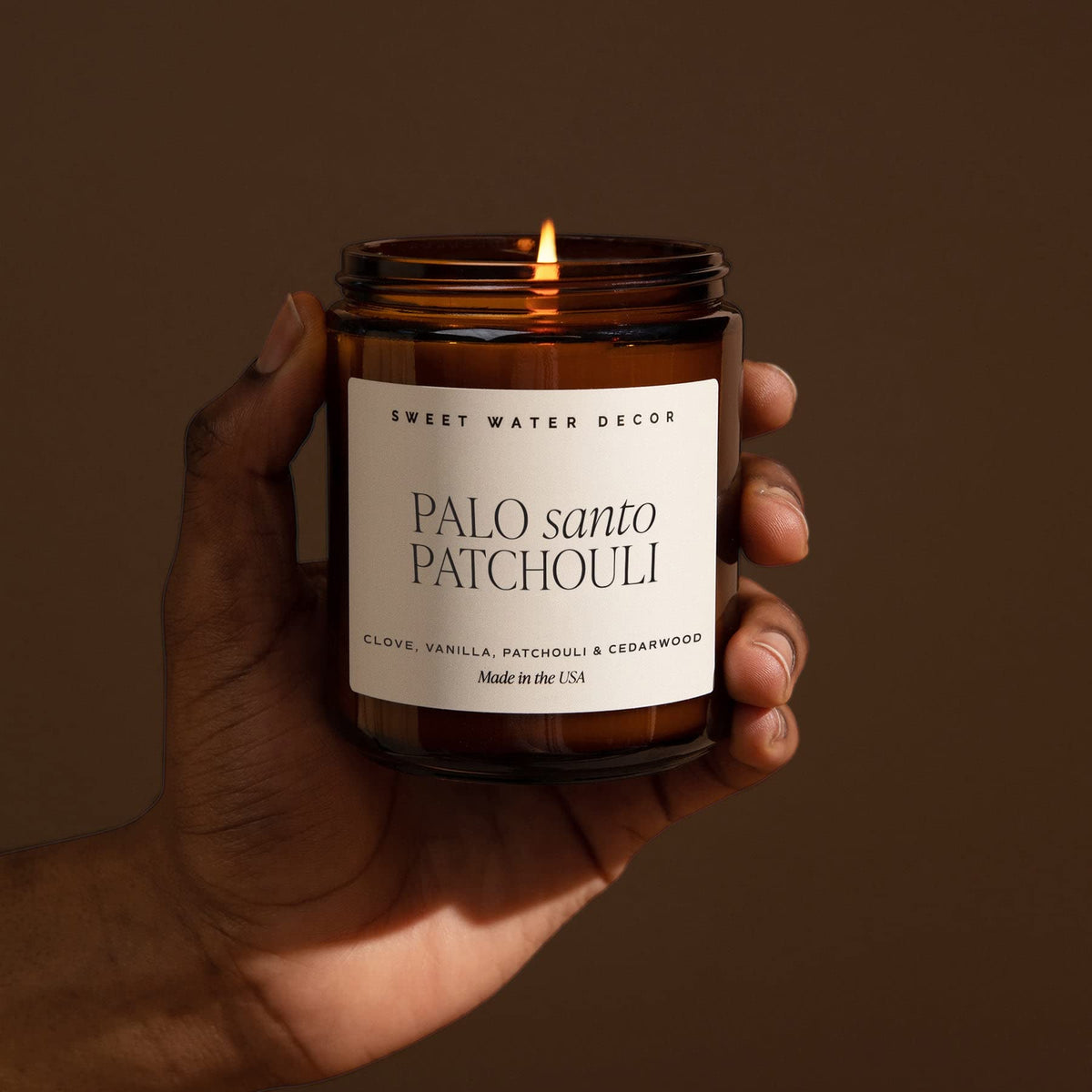 Decor-friendly candle design enhances rustic, modern, or farmhouse interiors.