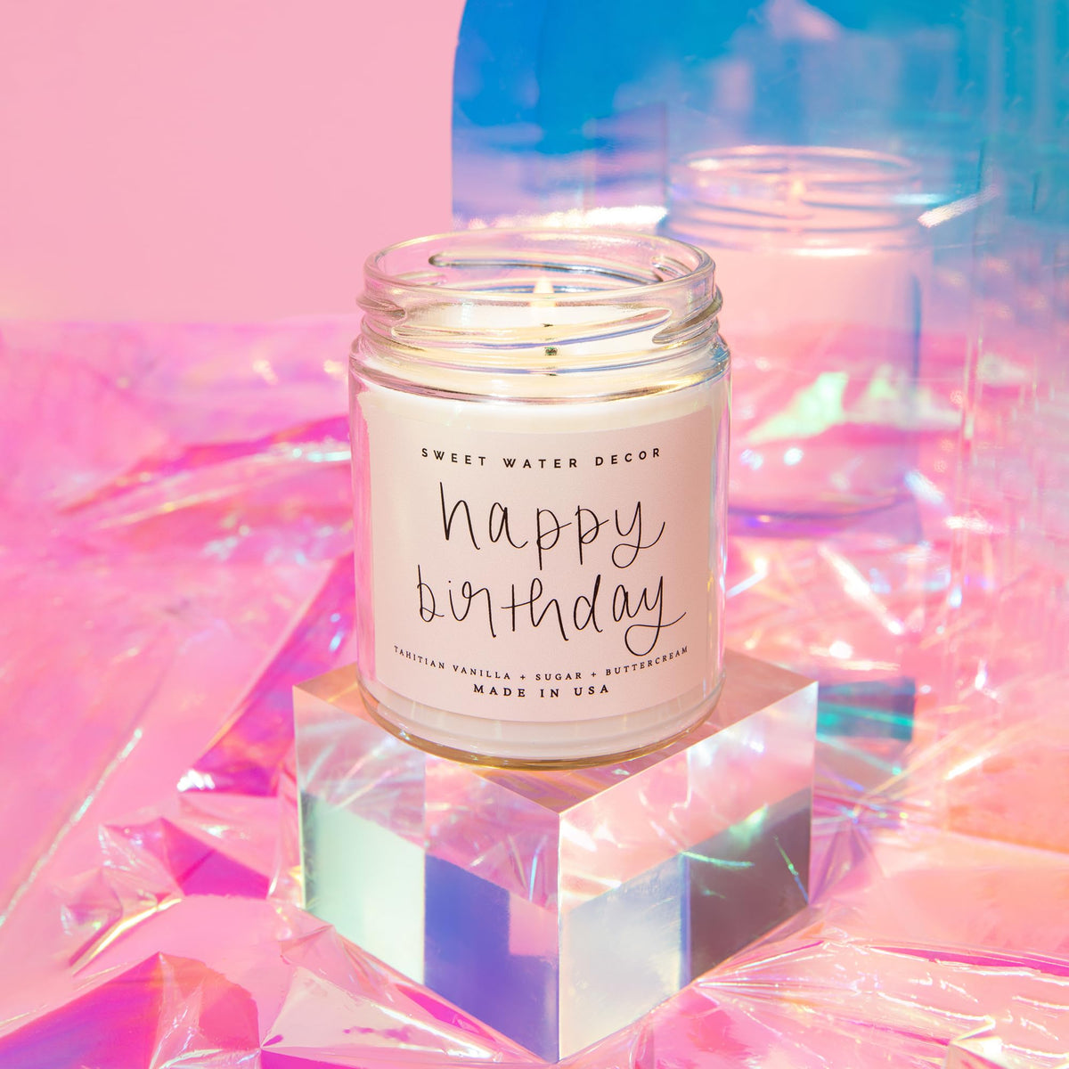 Vanilla aroma enhances home ambiance for relaxation and celebrations.