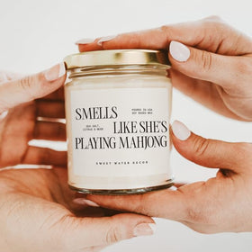 Sweet Water Decor lead-free wick for safe, even burning.
