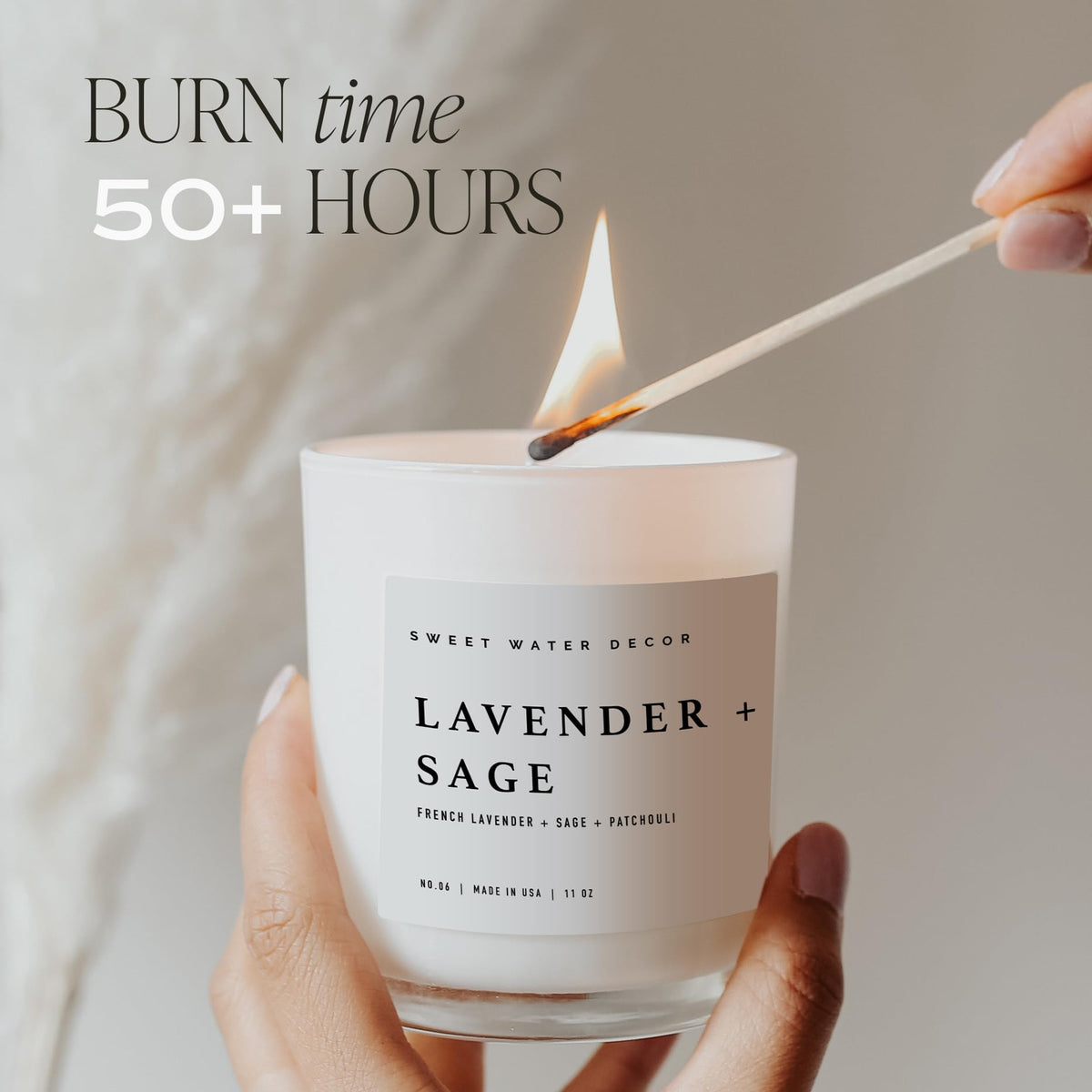 Amber and musk depth from the Salt and Sea candle