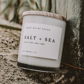 Citrus brightness complements sea salt for a fresh coastal mood