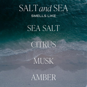 Sweet Water Decor salt-sea diffuser reeds release a gentle, long-lasting aroma.