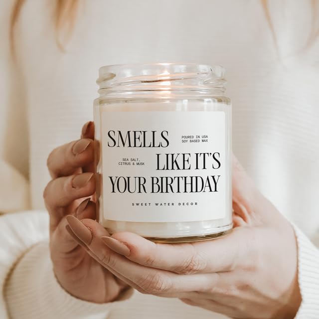 Gift-ready Sweet Water Decor birthday candle packaging
