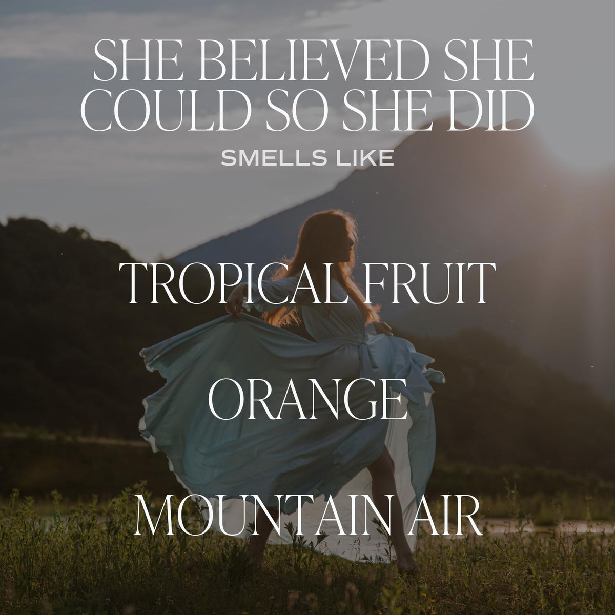 Sweet Water Decor tropical fruit candle 9oz jar; fresh uplifting aroma for everyday moments.