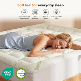 Sweetcrispy cooling breathable fabric helps hot sleepers stay comfortable through the night
