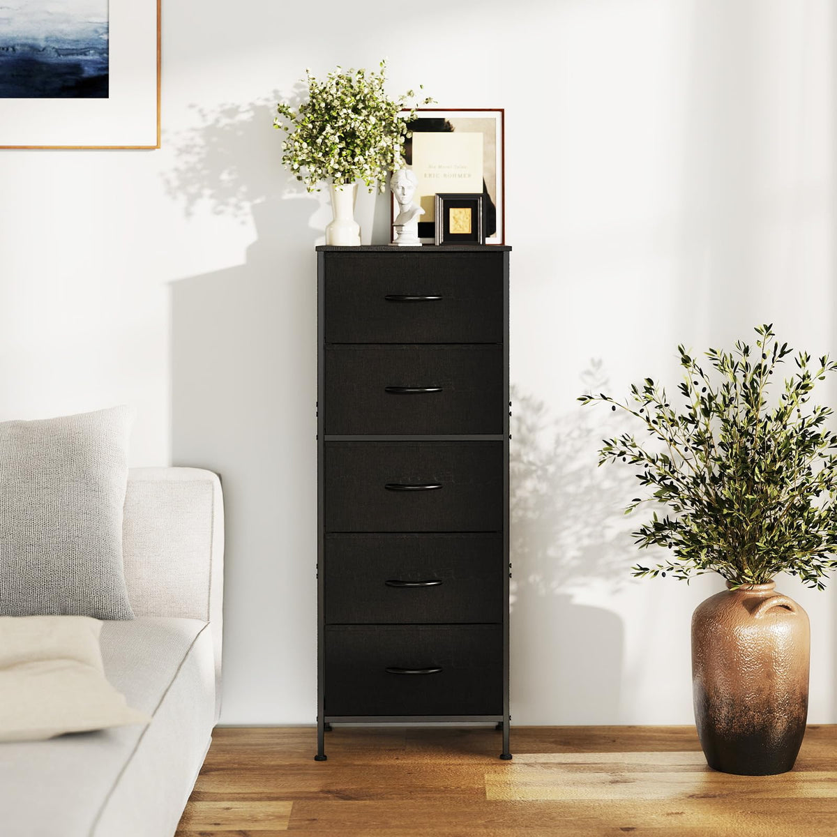 Sweetcrispy dresser dimensions highlight compact, vertical storage footprint