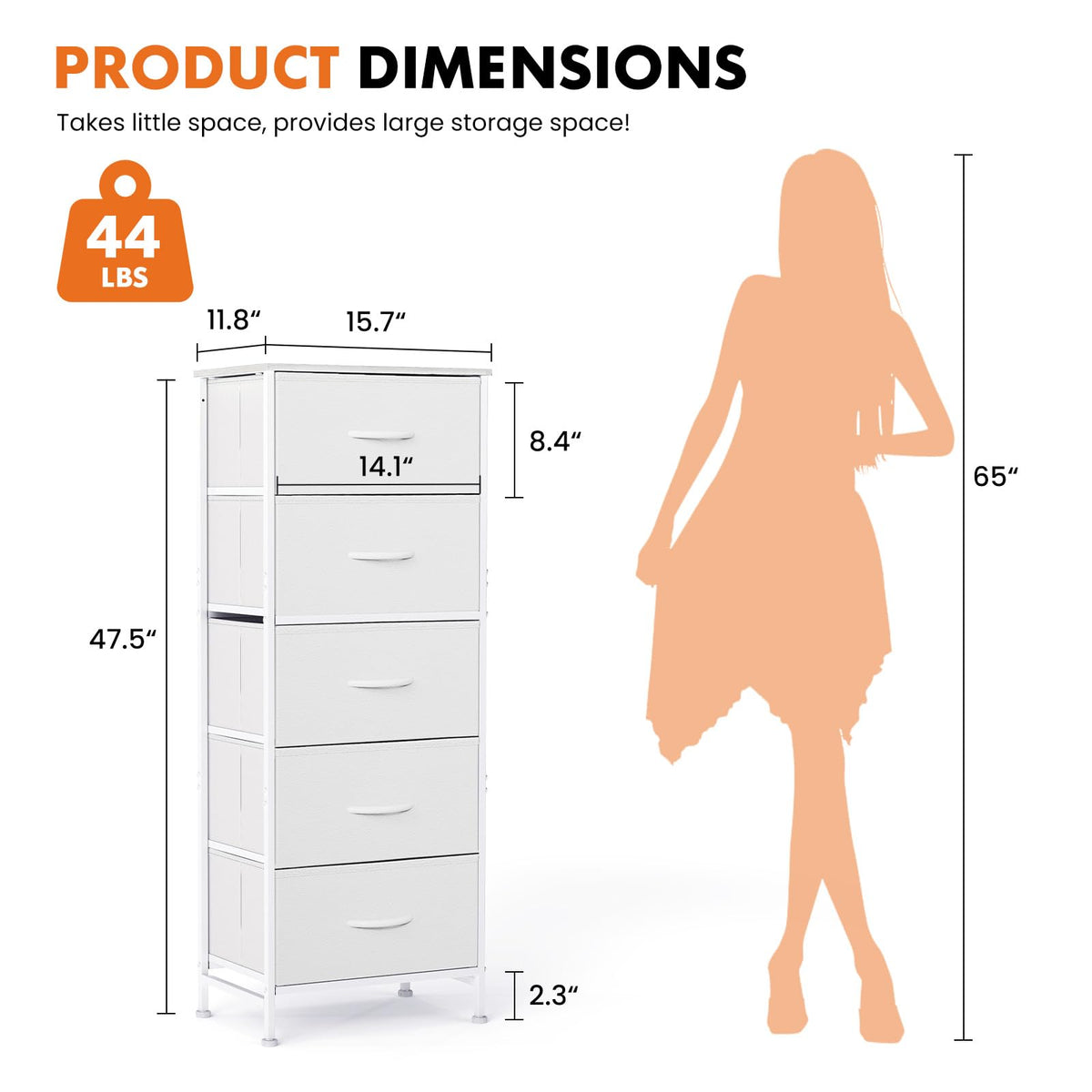 Sweetcrispy fabric bin with fade-resistant handles offers easy-access storage.