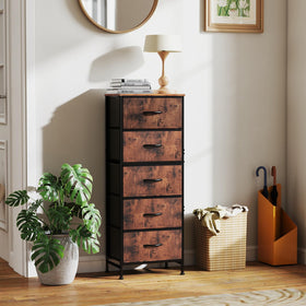 Sweetcrispy fabric drawers close-up with fade-resistant handles