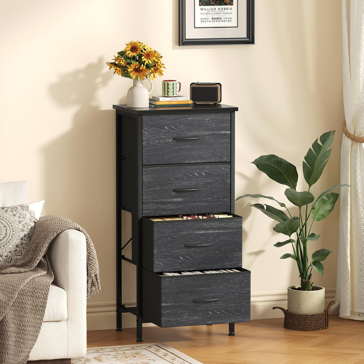 Sweetcrispy nightstand in a bedroom setup, ready for clutter-free bedside storage.