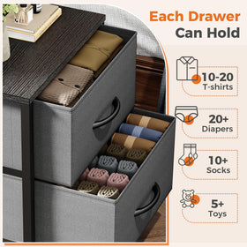 Sweetcrispy nightstand features a sturdy steel frame and water-resistant wood top
