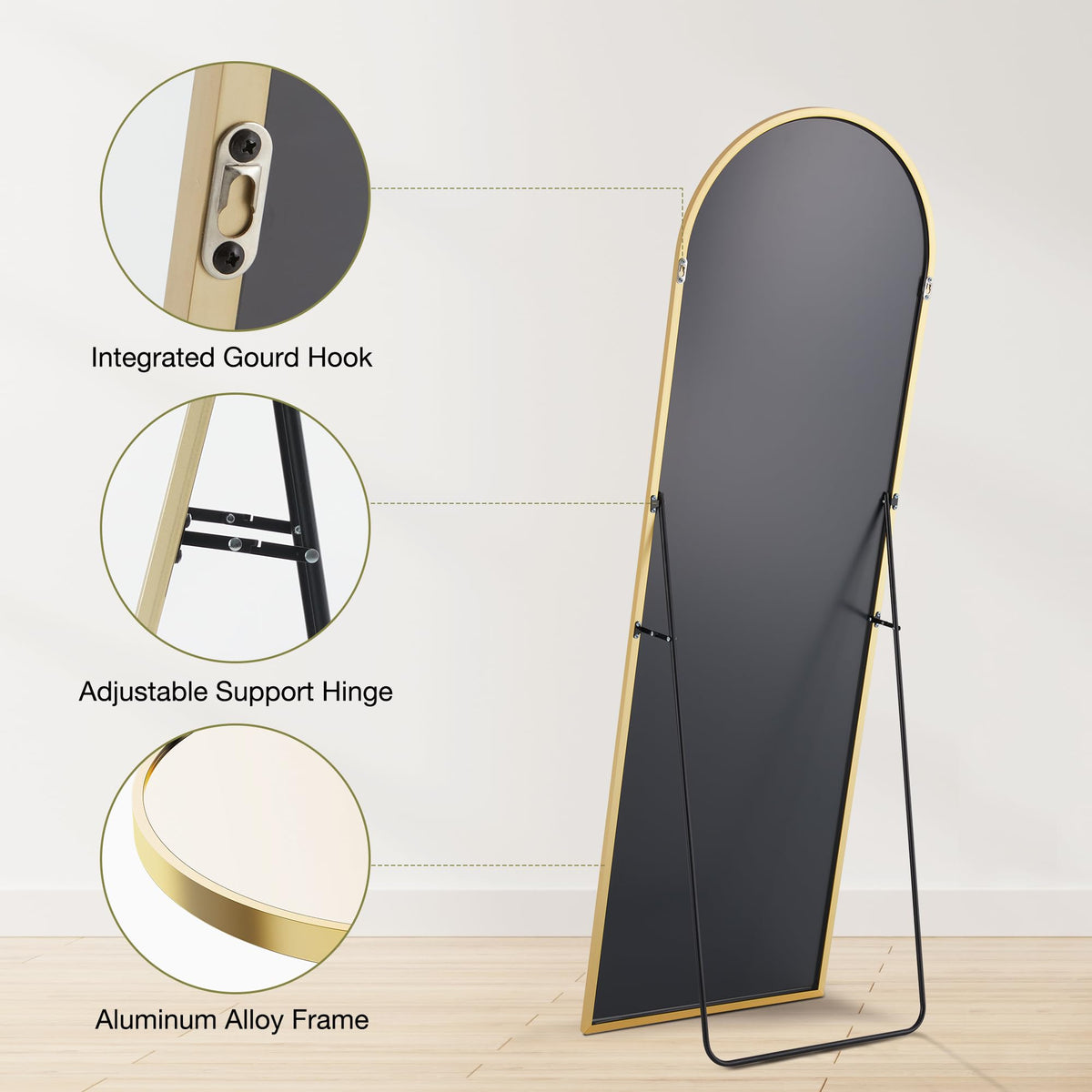 Sweetcrispy slim front profile of 0.23 inches enhances minimalist look.
