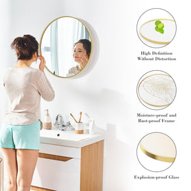 Sweetcrispy shatterproof safety design keeps glass contained for safer bathroom installation.