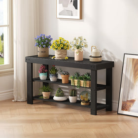 Sweetcrispy Shoe Rack Bench entryway setup demonstrating clutter-free foyer