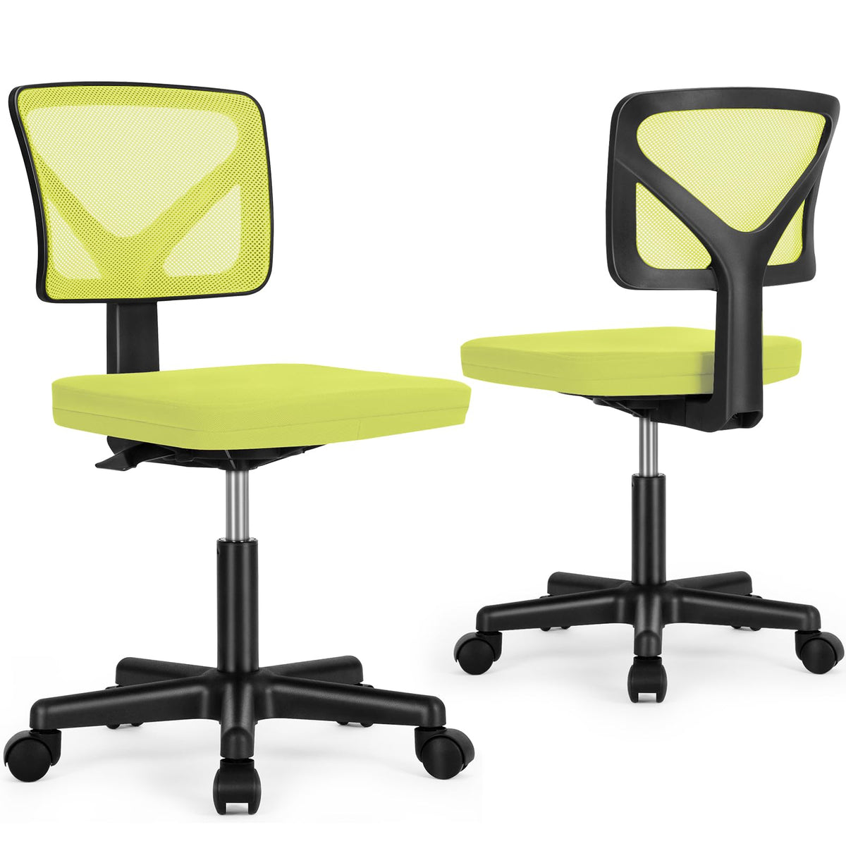 Sweetcrispy ergonomic-support back helps maintain comfortable posture during work.